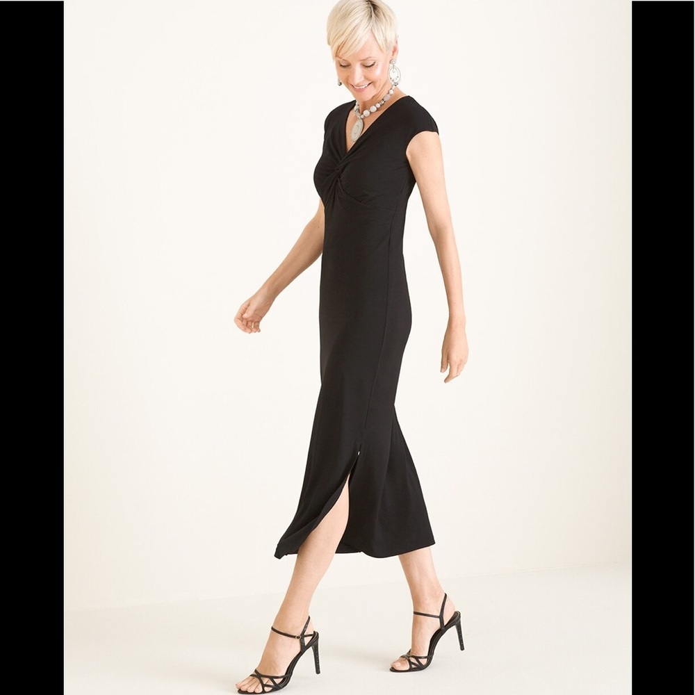 NWT Chico’s Twist Front Maxi Dress Sz 20-22
